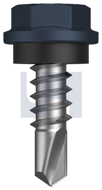 METAL SDS HEX HEAD + WASHER | C1022 Hardened | CL4 IS MET SEAL HX:10-16X 16 (Class 4)