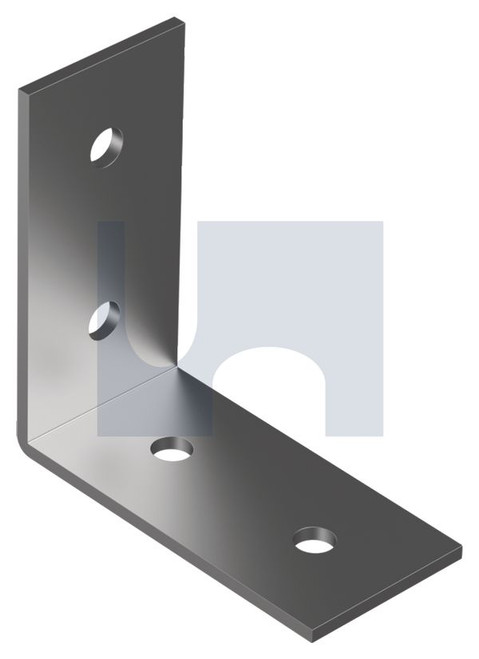 BRACKET ANGLE STURDY | Q235B Structural Steel | ANGLE BKT STURDY: M12 X130X130