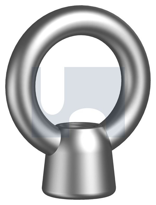 EYE NUT - COLLAR | 316 Stainless | 316 EYENUT :M6 X  31.0