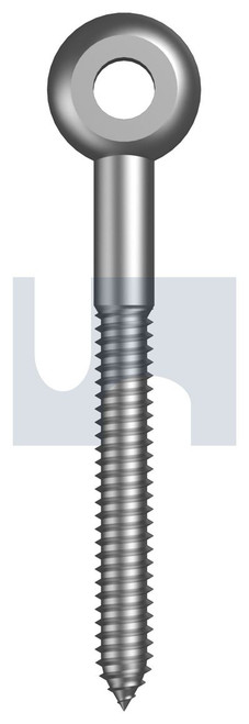 LAG SCREW EYE | 316 Stainless | 316 LAG SCREW EYE:M4 X  45
