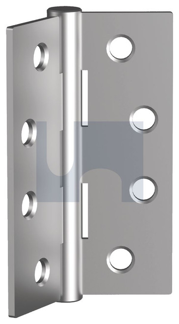 BUTT HINGE 8 HOLE - FIXED PIN | 304 Stainless | 304 HINGE BUTT PAIR: 100 X  70