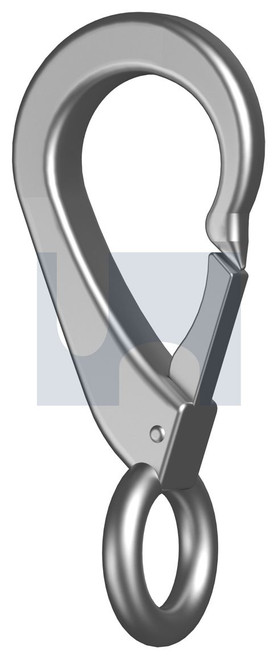 HOOK SNAP RIGID EYE | 316 Stainless | 316 RIGID EYE SNAP HOOK: 16