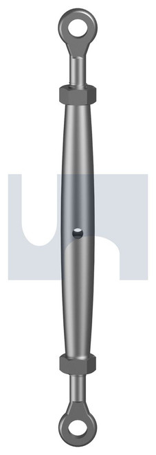 RIGGING SCREW EYE+EYE | 316 Stainless | 316 RIG SCRW EYE+EYE:M5 X 128