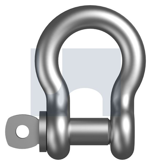 SHACKLE BOW | 316 Stainless | 316 D SHKLE BOW:M6 X  24