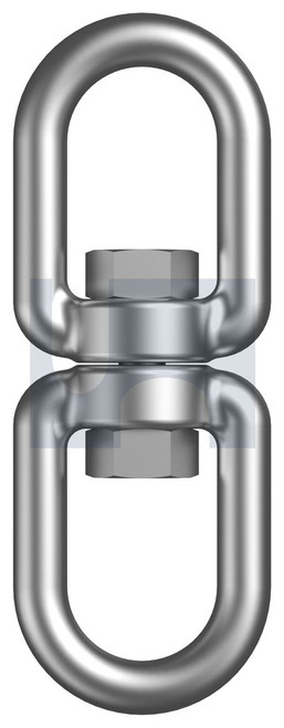 SWIVEL EYE+EYE | 316 Stainless | 316 SWIVEL EYE+EYE: 12 X 128