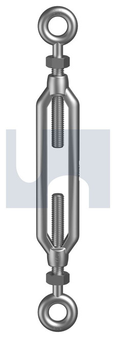 TURNBUCKLE EYE+EYE | 316 Stainless | 316 T/BKLE EYE+EYE:M6 X  90