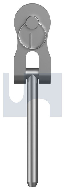TERMINAL SWAGE FORK TOGGLE | 316 Stainless | 316 T/SWG FORK TOGGLE:  6.0