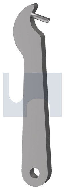 RIGGING SCREW SPANNER | Steel | RIGGING SCREW SPANNER (CHROME)
