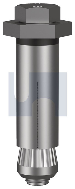 HBS-BOLT HEX - BLIND INSTALL | ISO Property Class 8.8 | HDG 8.8 HBS-BOLT HEX:M16 X 100 (HOT DIP GALVANISED)