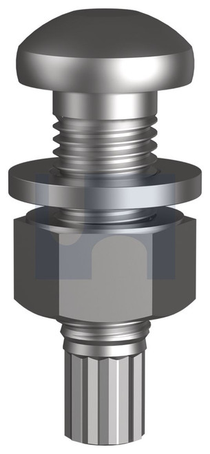 TCBOLT STRUCTURAL K0 HRC | ISO Property Class 10.9 | TCB/N/W 10.9 K0 HDG:M20 X  55 (HOT DIP GALVANISED)