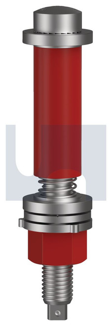 ONE SIDE BOLT | ISO Property Class 8.8 | HDG 8.8 ONE SIDE:M20 X 165 X76