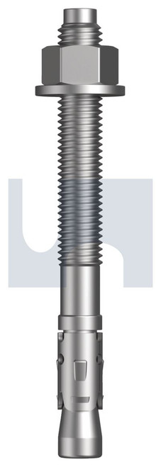 CLAWBOLT (WEDGE ANCHOR) | ISO Property Class 5.8 | MGAL CL5.8 CLAW BOLT:M12 X 120 (MECHANICAL GALVANISED)