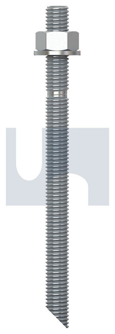 STUD CHEM ANCHOR KIT(FLAT TOP) | 316 Stainless | A4-50 FL CHEM ANCH KIT:M24X300