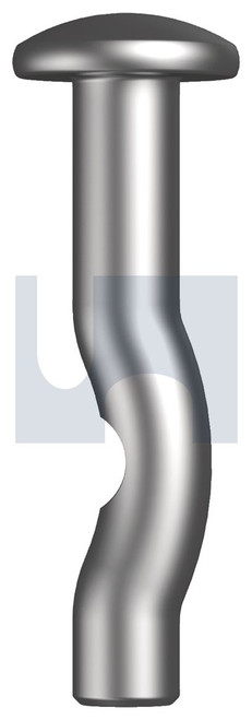 H-IT MUSHROOM ANCHOR | Carbon Steel | MGAL H-IT MUSH ANCHOR: 5  X 38 (Mechanical Galvanised)