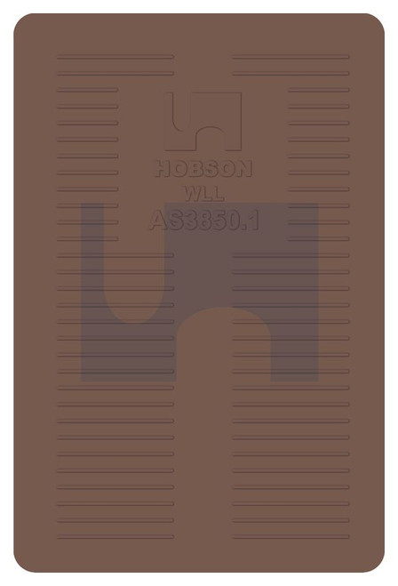 PANEL SHIMS CONCRETE HALF | Plastic | PANEL SHIM HALF AS3850: 1 BROW (Plastic)