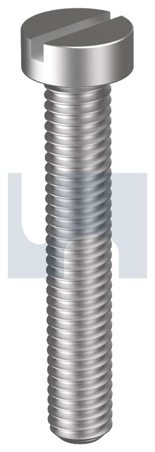 METAL THREAD CHEESE SLOT | 304 Stainless | 304 DIN84 CHS SLT:M5 X  10 (304 STAINLESS)
