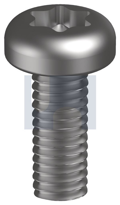 THREAD ROLLING METAL TORX | Mild Steel | Z/P THRDROLL PAN T20: M4 X  10 (ZINC PLATED (ROHS COMPLIANT))