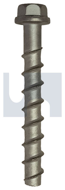 MCS-S CONCRETE SCREW | Carbon Steel | Z/FLAKE MCS-S /WASH:  6 X  50 (ZINC PLATED (ROHS COMPLIANT))