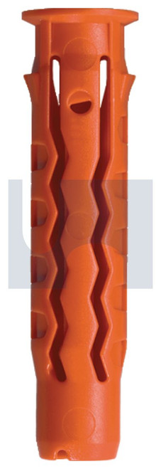 MQ QUATTRO NYLON PLUG | Nylon Polymide PA6 | NYL MQ QUATTRO:  5 X 25 (POLYAMIDE PA6 -WITH COLLAR)