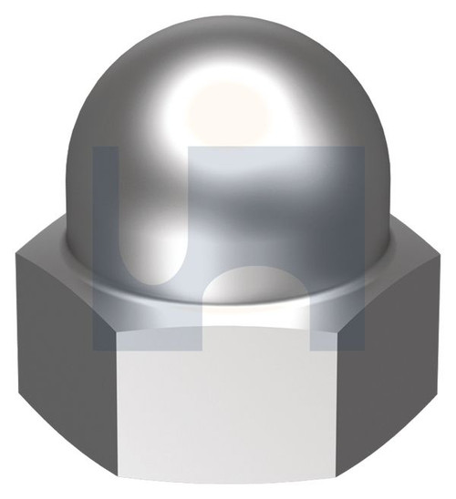 DOME HEX NUT | 304 Stainless | 304 DIN1587 A2 DOME NUT:  M3 (304 STAINLESS)