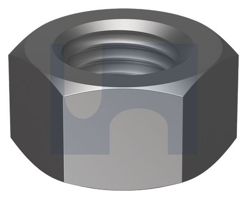 HEX NUT | SAE Grade 5 | GR5 BLK HEX NUT: 5/16UNF (Plain)