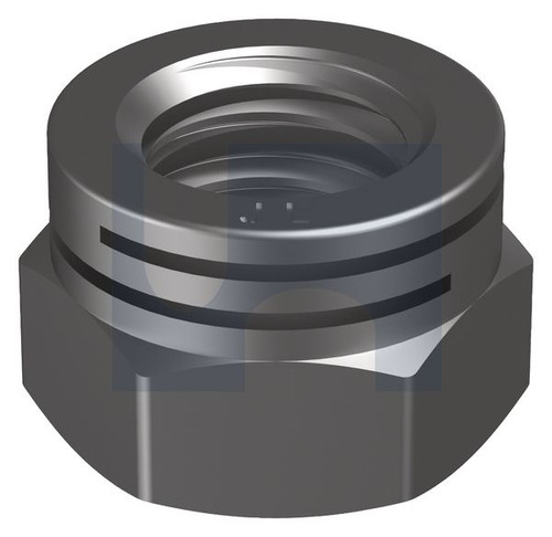 ESL DUAL SLOT SELF LOCK NUT | 304 Stainless | A2-70 ESL NUT: M6 (304 STAINLESS)