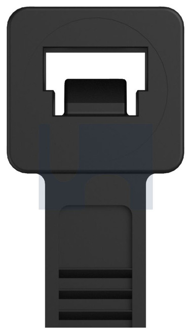 CABLE TIE - STANDARD | Nylon Black UV Stable | 66UV BLK STD 100 TIE: 250X 4.8 (NYLON BLACK UV STABLE)
