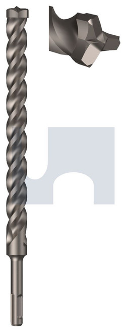 SP-3C SDS-PLUS 3 CUTTER | Alloy Steel | SP-3C SDS-PLUS:  5 X 100/170 (S SERIES)