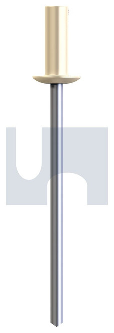 RIVET DOME HEAD SEALED | Aluminium 5056 / Phosphate | RIV AP CC DOME SEAL: #54 (CLASSIC CREAM (SMOOTH))