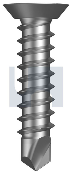 METAL SDS UNDERCUT CSK PHIL | 410 Stainless | 410 MET CSK UCUT PH: 10-16X 18 (410 Stainless)