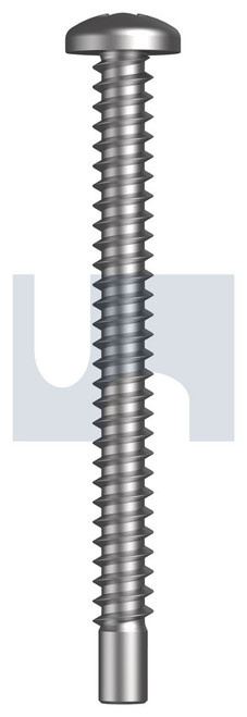 SELF-TAPPER PAN PHIL PILOT PNT | 410 Stainless | 410 STS PAN PH: #08 X 1-3/4 (410 STAINLESS)