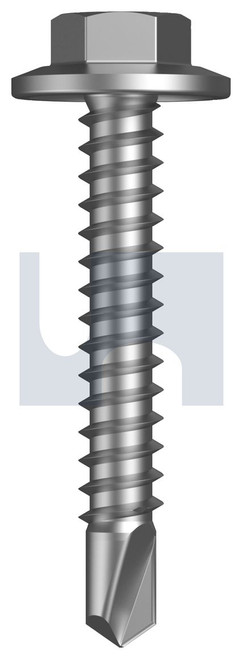 METAL SDS FLANGED HEX HEAD | 550 Stainless | 550 MET FLG HX: 12-14X 35