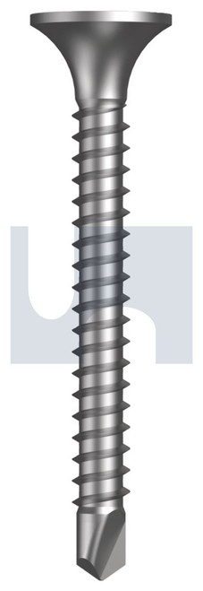 METAL SDS BUGLE HEAD | C1022 Hardened | Z/P MET BHD PH: 6-20X 30 (ZINC PLATED (ROHS COMPLIANT))