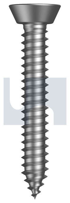 SELF-TAPPER UNDERCUT CSK PHIL | C1022 Hardened | Z/P STS CSK UCUT PH:#10 X  3/4 (Zinc Plated (RoHS Compliant))