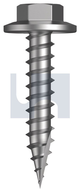 TYPE 17 FLANGED HEX | C1022 Hardened | CL4 T17 FLG HX:10-12X 25 (Class 4)