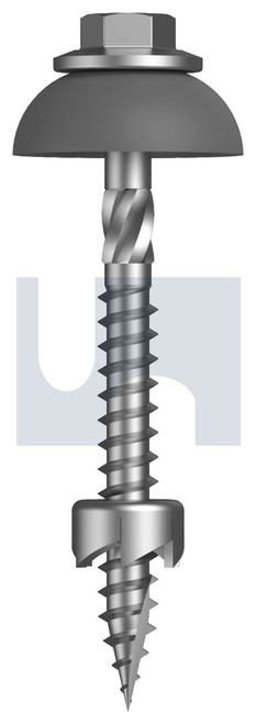 TYPE 17 HEX HEAD POLY ALL-IN-1 | C1022 Hardened | CL4 T17 POLY-A1: 12-11X 50 (CLASS 4)
