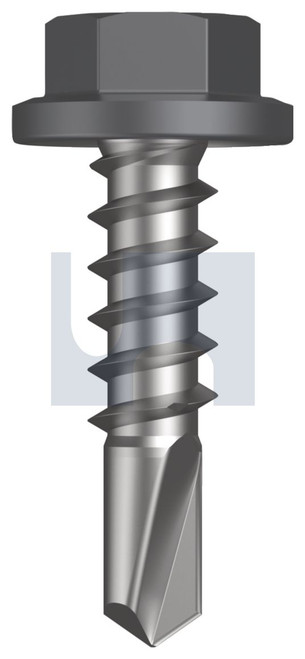 METAL SDS FLANGED HEX HEAD | C1022 Hardened | CL4 BA MET FLG HX:14-10X 25