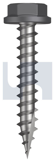 TYPE 17 FLANGED HEX | C1022 Hardened | CL4 BA T17 FLG HX:10-12X 30 (BASALT - CL4)