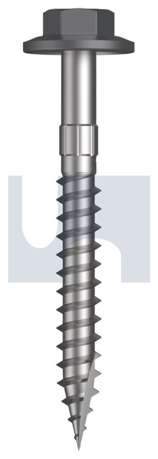 TYPE 17 FLANGED HEX HEAD | C1022 Hardened | CL4 BA T17 FLG HX S:12-11X 50 (BASALT - CL4)