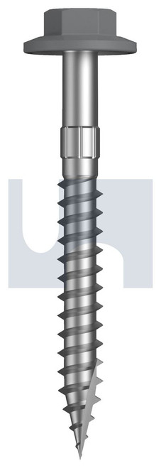 TYPE 17 FLANGED HEX HEAD | C1022 Hardened | CL4 BG T17 FLG HX S:12-11X 50 (BLUEGUM -CL4)