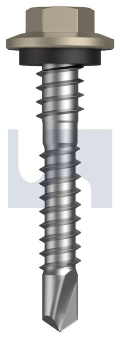 METAL SDS HEX + WASHER + Xgrip | C1022 Hardened | CL4 CO MET XGRIP HX:12-14X 37