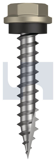 TYPE 17 HEX HEAD + WASHER | C1022 Hardened | CL4 CO T17 SEAL HX:10-12X 30 (COVE - CL4)