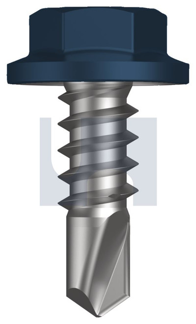 METAL SDS FLANGED HEX HEAD | C1022 Hardened | CL4 DO MET FLG HX: 8-18X 12 (Class 4)