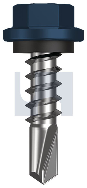 METAL SDS HEX HEAD + WASHER | C1022 Hardened | CL4 DO MET SEAL HX:14-10X 25