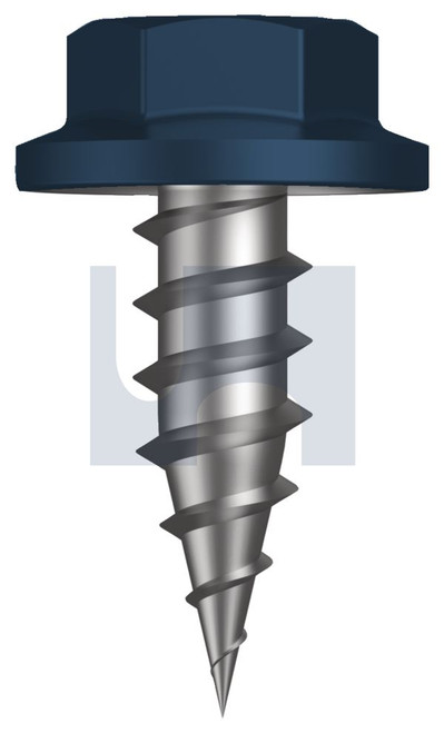 NEEDLE PT SDS FLANGED HEX | C1022 Hardened | CL4 DO NP FLG HX: 8-15X 12 (Class 4)