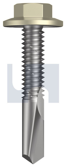s500 SDS FLANGED HEX HEAD | C1022 Hardened | CL4 EH S500 FLG HX:12-24X 32