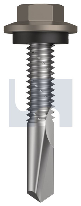 s500 SDS HEX HEAD + WASHER | C1022 Hardened | CL4 GU S500 SEAL HX:12-24X 32