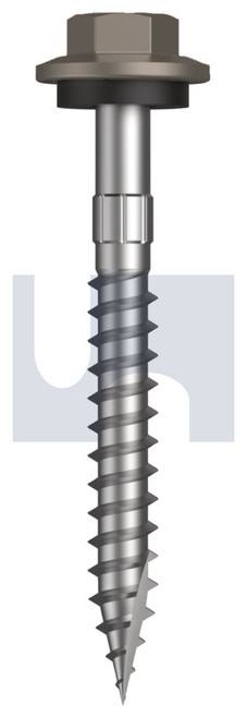 TYPE 17 HEX HEAD + WASHER | C1022 Hardened | CL4 GU T17 SEAL HX S:12-11X 50 (GULLY - CL4)