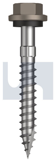 TYPE 17 HEX HEAD + WASHER | C1022 Hardened | CL4 GU T17 SEAL HX S:14-10X 50