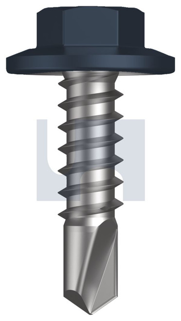 METAL SDS FLANGED HEX HEAD | C1022 Hardened | CL4 IS MET FLG HX:12-14X 20 (IRONSTONE - CL4)